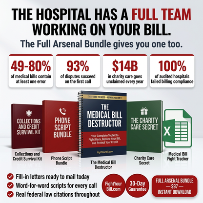 Medical Bill Destructor Kit - Full Arsenal Bundle